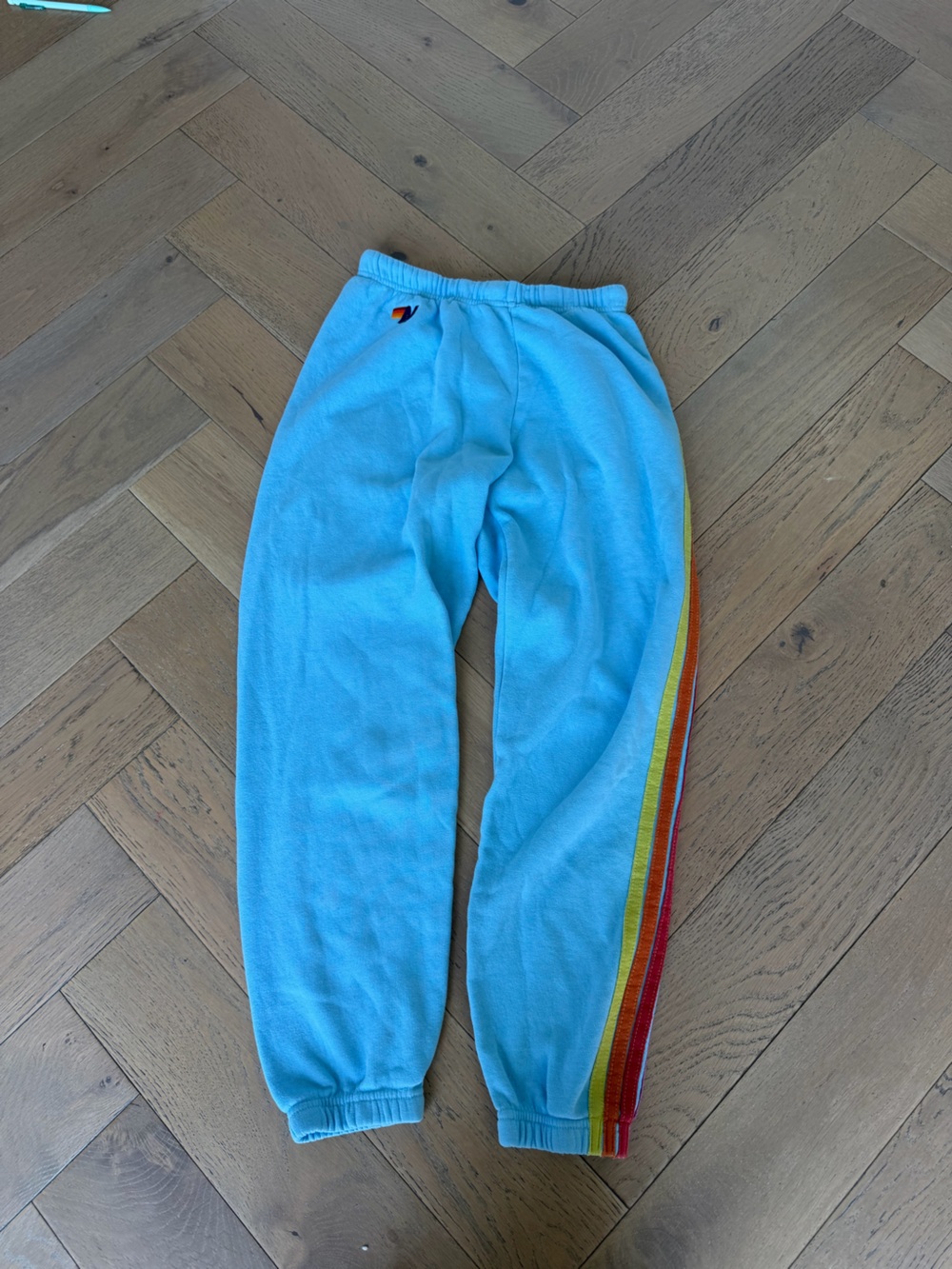 Aviator Nation Women’s Rainbow Stripe Sweatpants